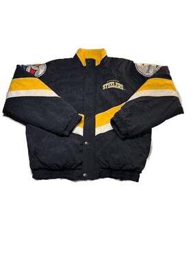 Vintage Pittsburgh Steelers Starter Puffer Jacket